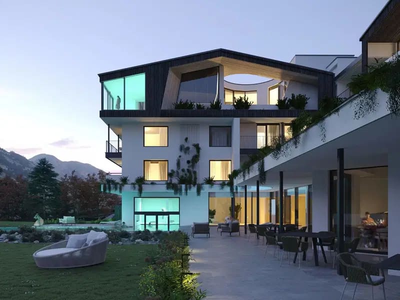 Neueröffnung Hotel Stubaital – Außenansicht des Elva Apartment Hotels in Neustift in Tirol