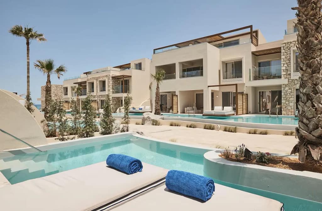 Private Pool-Suiten im UZENIE All Suites Boutique Resort in Adelianos Kambos auf Kreta