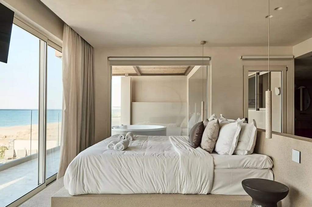 Grand Studiosuite mit Meerblick im UZENIE All Suites Boutique Resort auf Kreta
